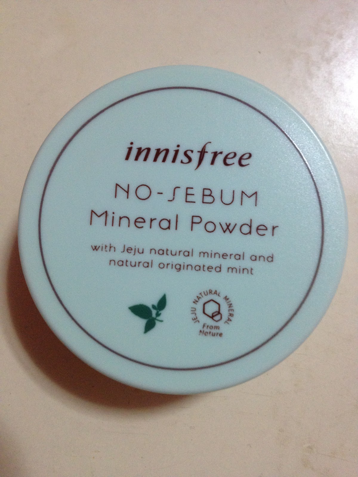 HaruMuu Innisfree NoSebum Mineral Powder Review